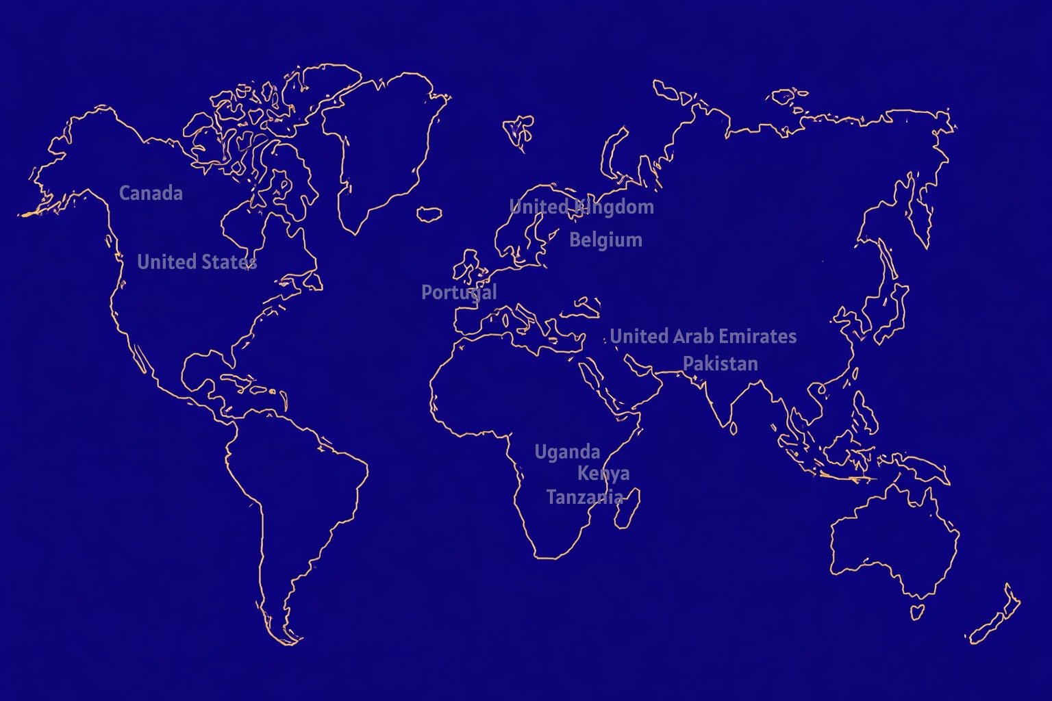Shabnam Merali World Map